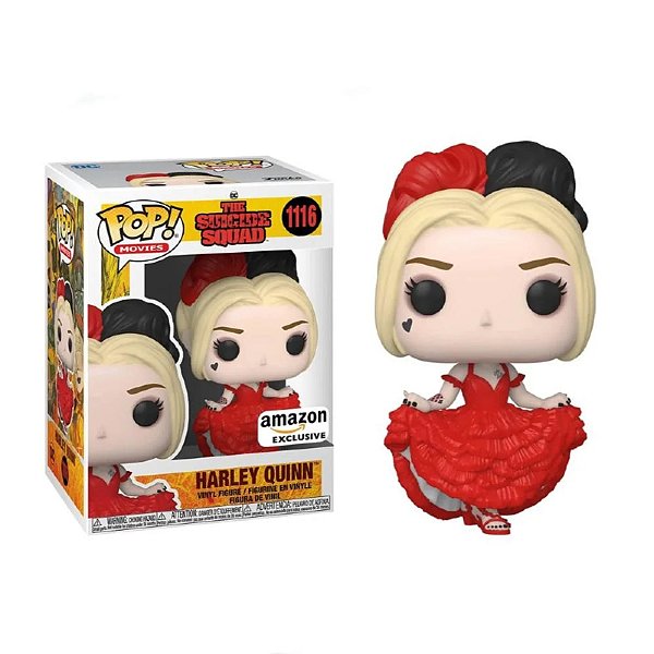 Funko Pop! Filme The Suicide Squad Arlequina / Harley Quinn 1116 Exclusivo