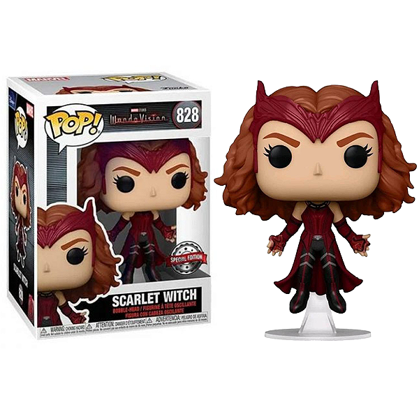 Funko Pop! Marvel WandaVision Scarlet Witch 828 Exclusivo