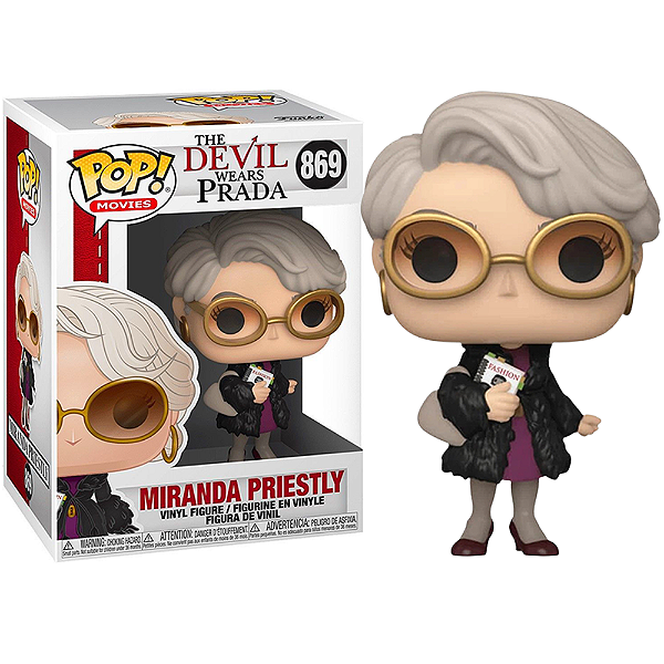 Funko Pop! Filme O Diabo Veste Prada The Devil Wears Prada Miranda Prietsly 869