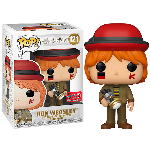 Funko Pop! Filme Harry Potter Ron Weasley 121 Exclusivo