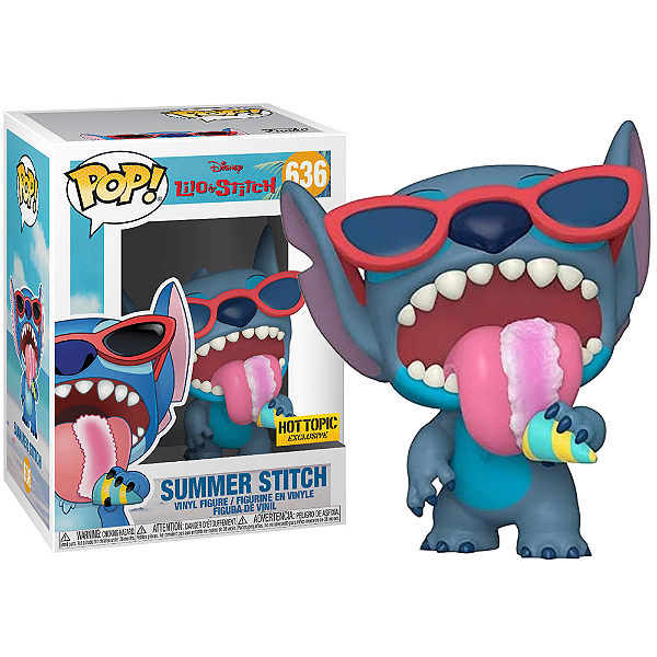 Funko Pop! Disney Lilo & Stitch Summer Stitch 636 Exclusivo