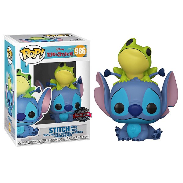 Funko Pop! Disney Lilo & Stitch With Frog 986 Exclusivo