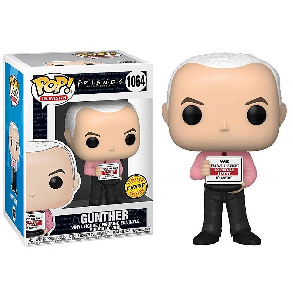 Funko Pop! Television Serie Friends Gunther 1064 Exclusivo Chase