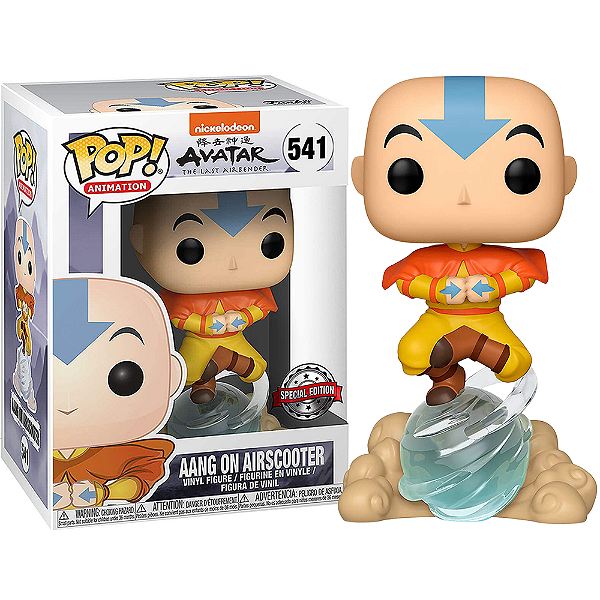 Funko Pop! Animation Avatar Aang On Airscooter 541 Exclusivo