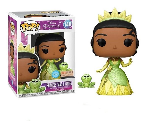 Funko Pop! Filme Disney A Princesa e o Sapo Tiana 149 Exclusivo Glitter