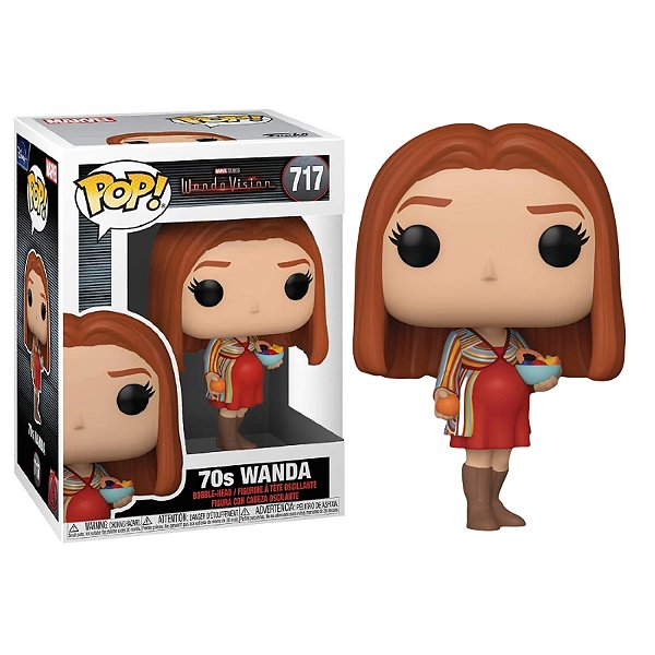 Funko Pop! Television Marvel WandaVision 70s Wanda 717