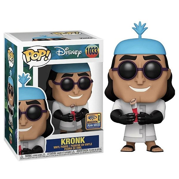 Funko Pop! Disney A Nova Onda do Imperador Kronk 1033 Exclusivo