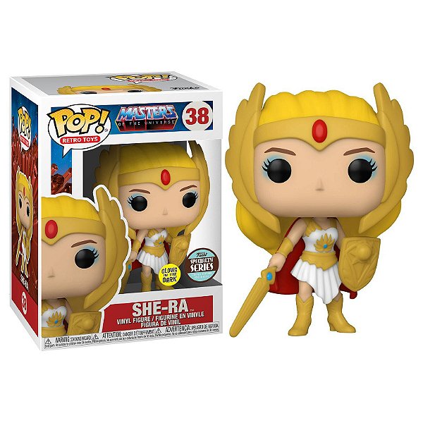 Funko Pop! Television Masters Of The Universe She-ra 38 Exclusivo Glow