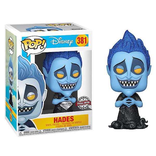 Funko Pop! Disney Villains Hercules Hades 381 Exclusivo Diamond