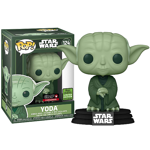 Funko Pop! Television Star Wars Yoda 124 Exclusivo