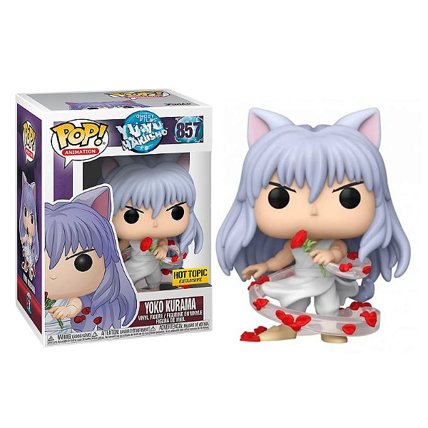 Funko Pop! Animation Yu Yu Hakusho Yoko Kurama 857 Exclusivo