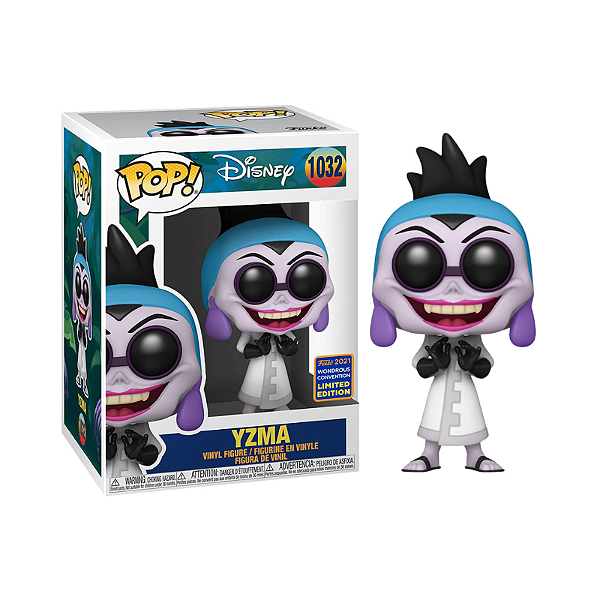 Funko Pop! Disney A Nova Onda do Imperador Yzma 1032 Exclusivo