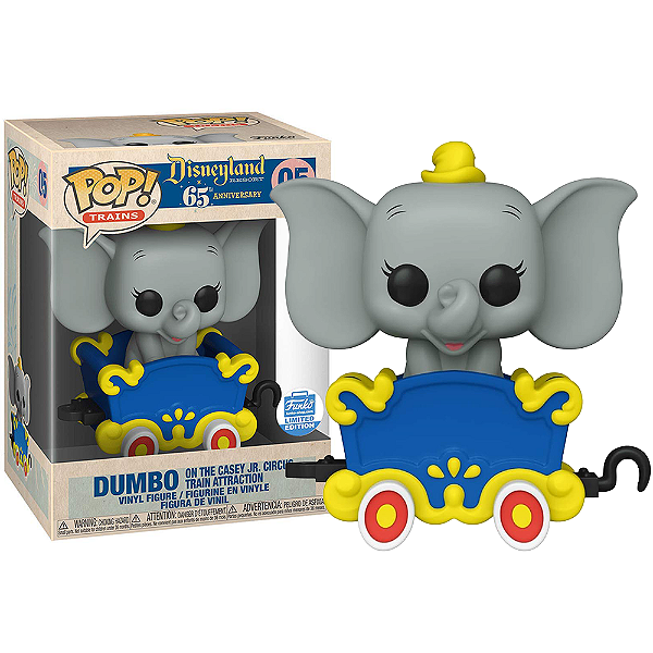 Funko Pop! Trains Disneyland Train Attraction Dumbo 05 Exclusivo (Vaulted, 2020)