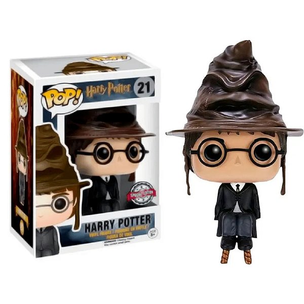 Funko Pop! Filme Harry Potter Chapeu Seletor Harry Potter 21 Exclusivo