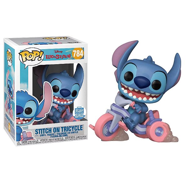 Funko Pop! Disney Lilo & Stitch On Tricycle 784 Exclusivo