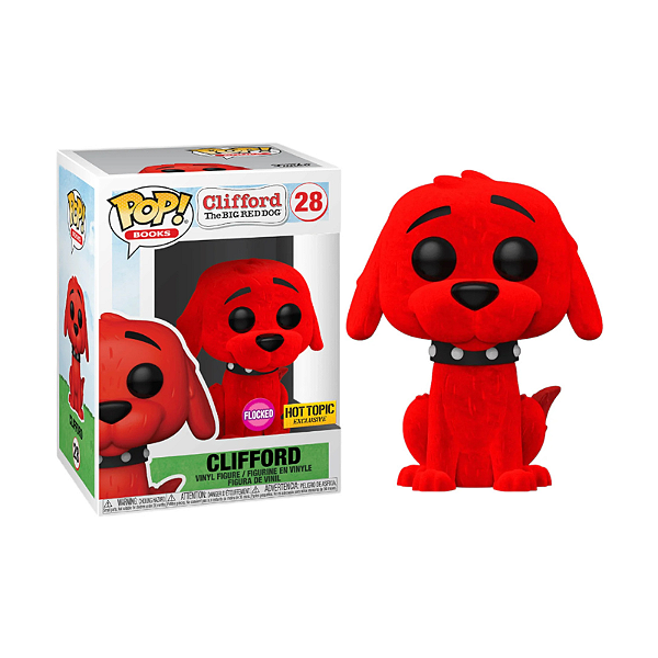 Funko Pop! Books Clifford O Gigante Cao Vermelho Clifford 28 Exclusivo Flocked