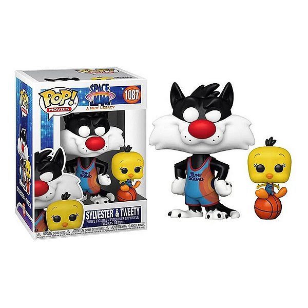 Funko Pop! Filme Space Jam Piu-Piu e Frajola Sylvester & Tweety 1087