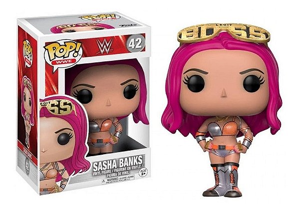 Funko Pop! WWE Sasha Banks 42 Exclusivo