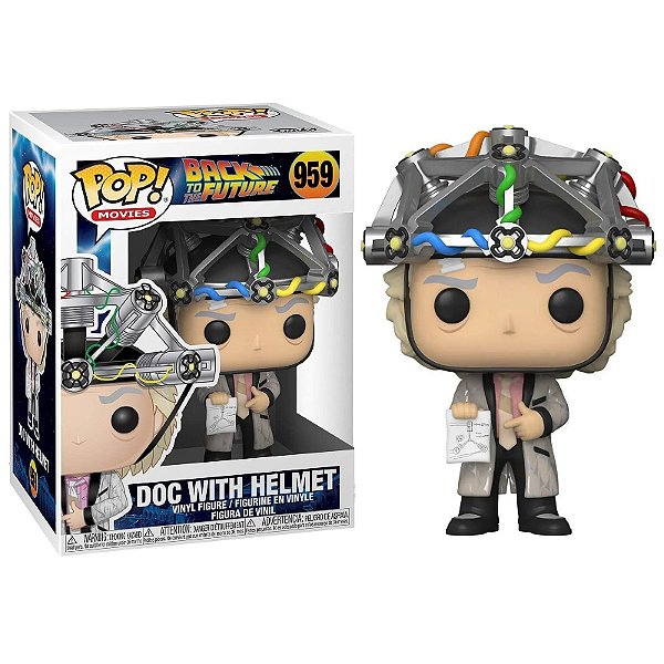 Funko Pop! Filme De Volta para o Futuro Doc With Helmet 959
