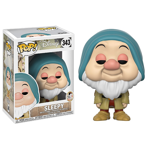 Funko Pop! Disney Branca De Neve Sleepy 343