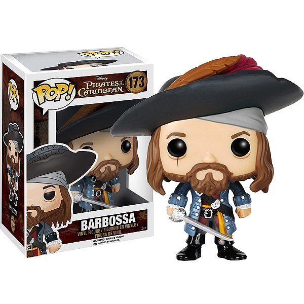 Funko Pop! Disney Piratas Do Caribe Barbossa 173