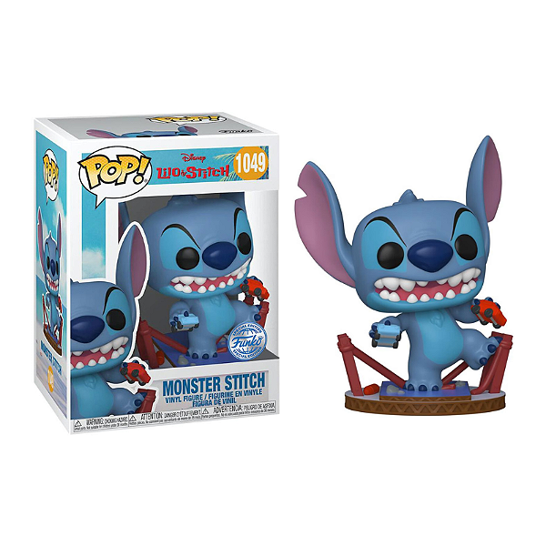 Funko Pop! Disney Lilo & Stitch Monster Stitch 1049 Exclusivo