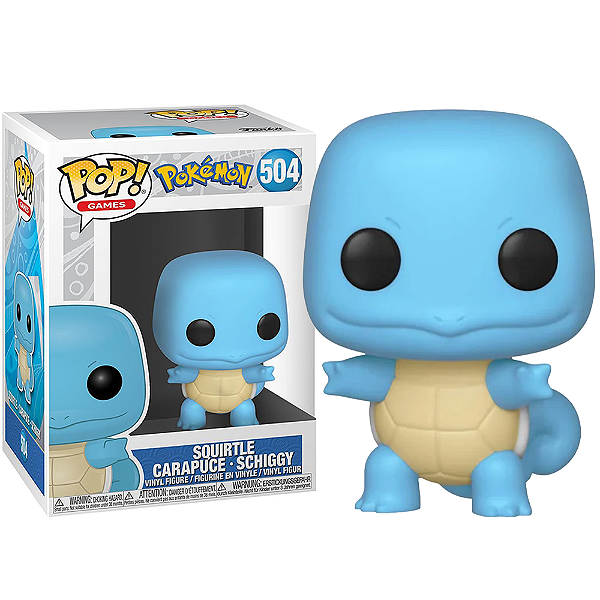 Funko Pop! Games Pokemon Squirtle 504
