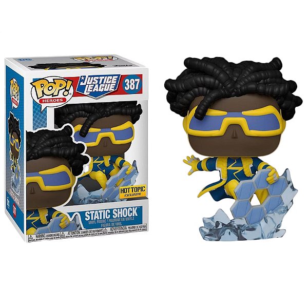 Funko Pop! Heroes Justice League Static Shock 387