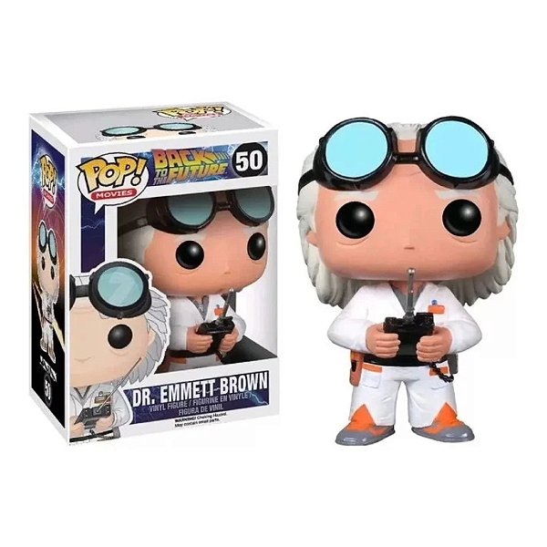 Funko Pop! Filme De Volta Para o Futuro / Back To The Future Dr Emmett Brown 50