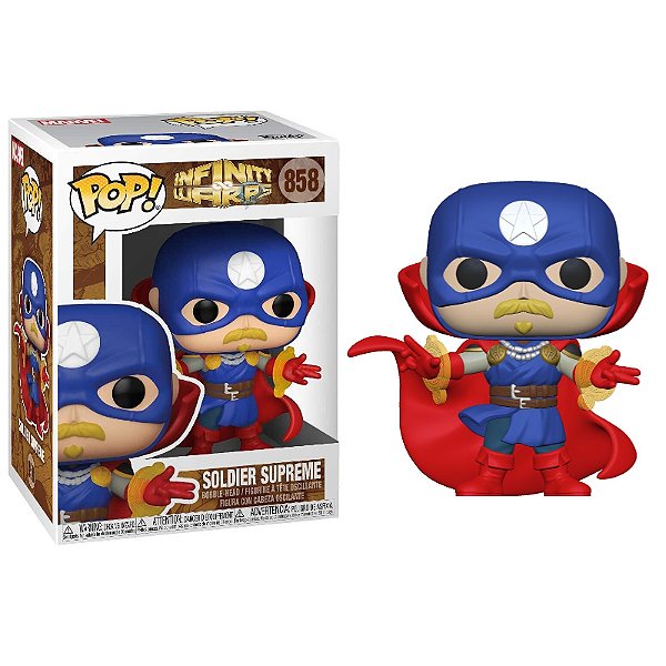 Funko Pop! Marvel Infinity Warps Soldier Supreme 858
