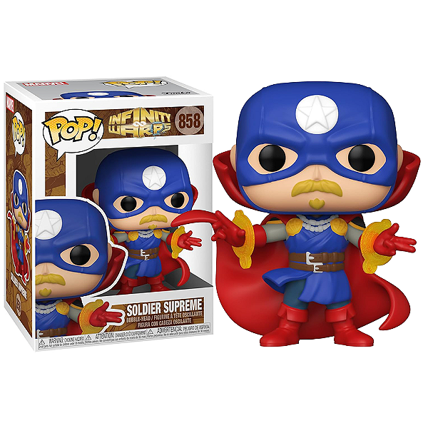 Funko Pop! Marvel Infinity Warps Soldier Supreme 858