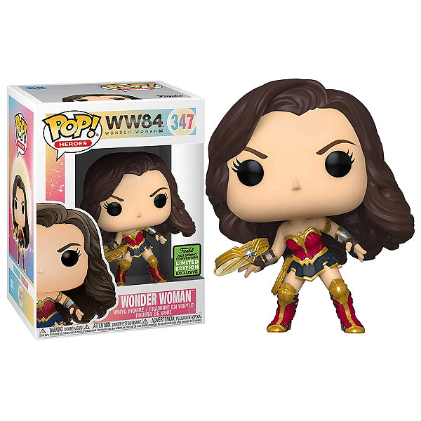 Funko Pop! Dc Comics Mulher Maravilha Wonder Woman 347 Exclusivo