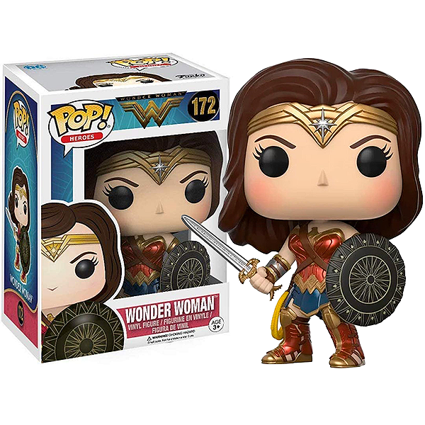 Funko Pop! Dc Comics Mulher Maravilha Wonder Woman 172