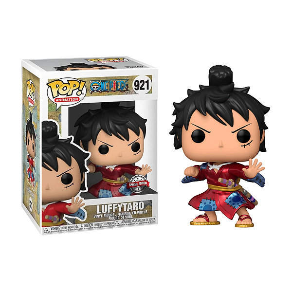 Funko Pop! Animation One Piece Luffytaro 921 Exclusivo Metallic