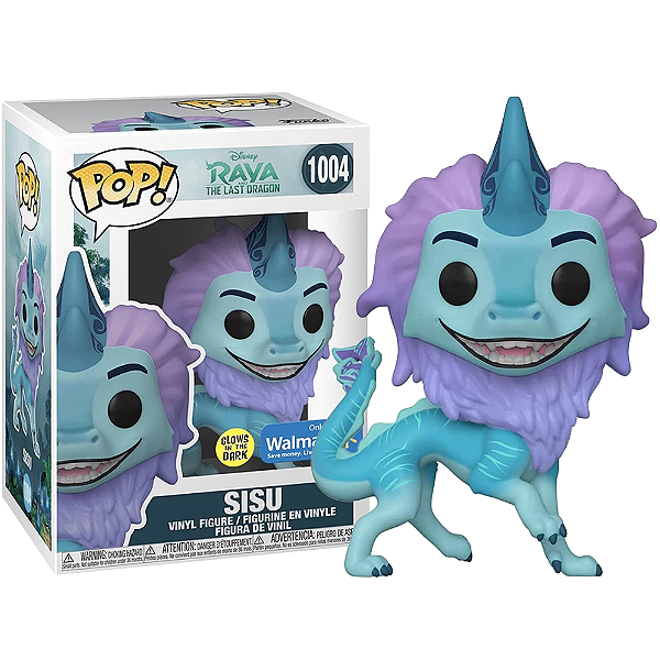 Funko Pop! Disney Raya e o Ultimo Dragão Sisu 1004 Exclusivo Glow