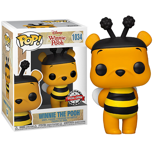 Funko Pop! Disney Ursinho Pooh Winnie The Pooh 1034 Exclusivo
