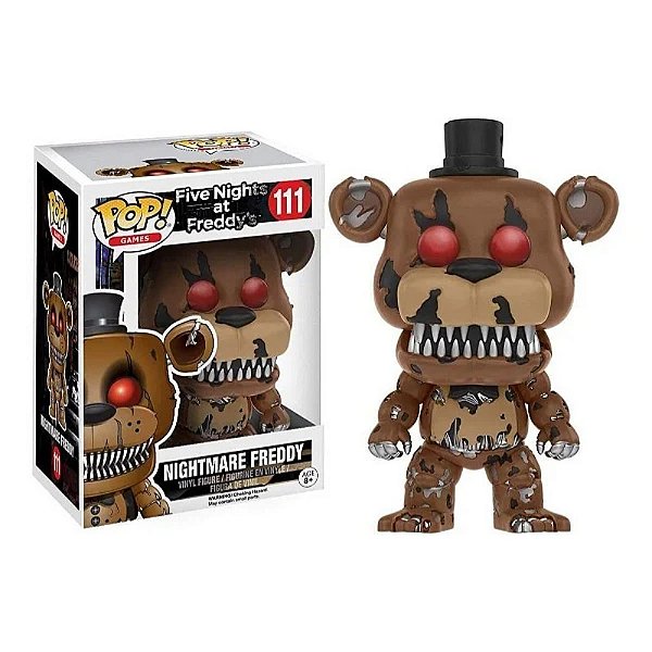 Funko Pop! Games Five Nights Freddys Nightmare Freddy 111