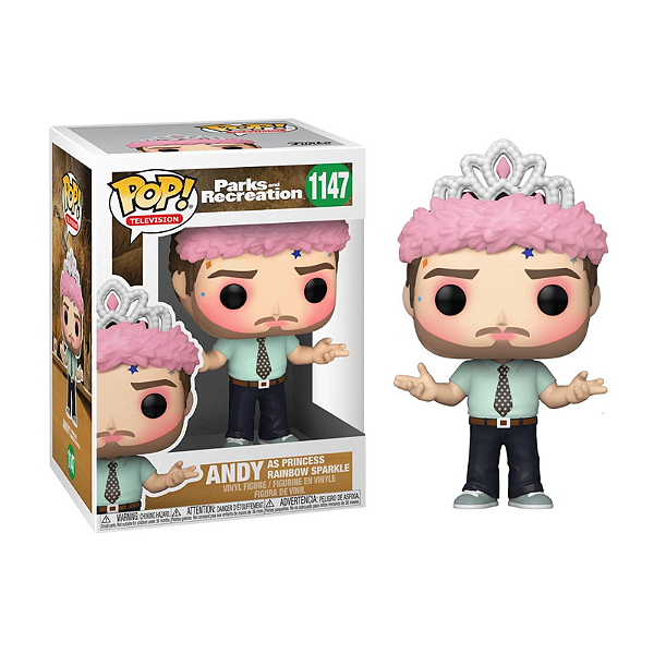 Funko Pop! Television Parks And Recreation Andy As Princess 1147