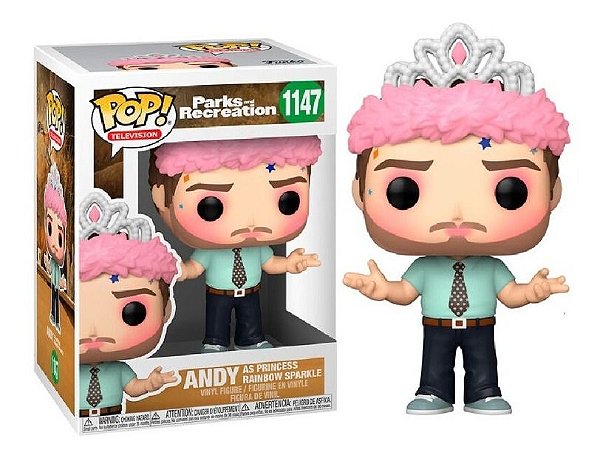 Funko Pop! Television Parks And Recreation Andy As Princess 1147