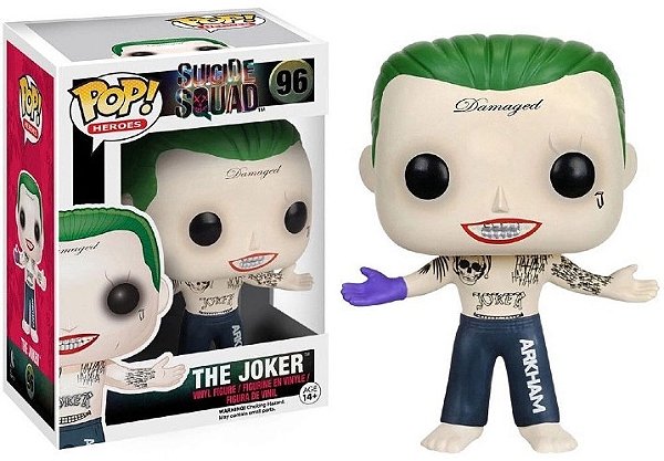 Funko Pop! Filme Dc Comics Esquadrao Suicida Suicide Squad Coringa The Joker 96