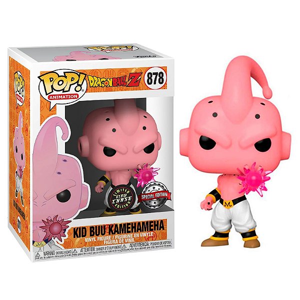 Funko Pop! Animation Dragon Ball Z Kid Buu Kamehameha 878 Exclusivo Glow Chase