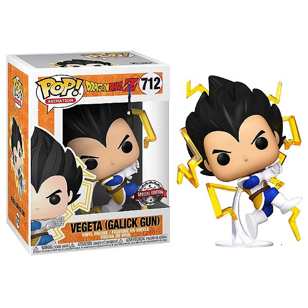 Funko Pop! Animation Dragon Ball Z Vegeta Galick Gun 712 Exclusivo