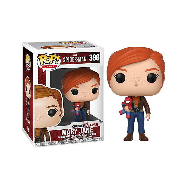 Funko Pop! Marvel Homem Aranha / Spider Man Mary Jane 396