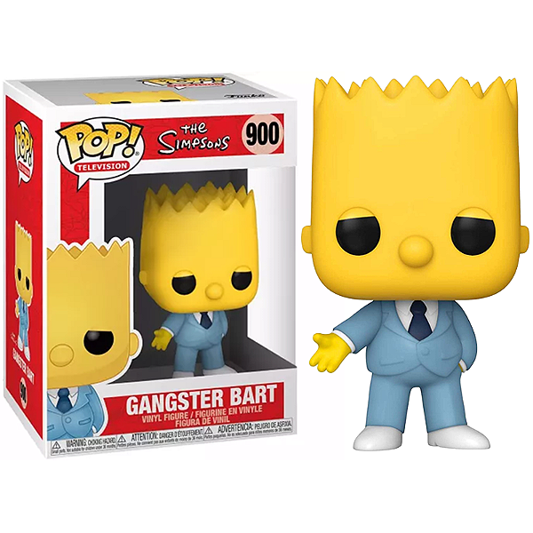 Funko Pop! Television The Simpsons Gangster Bart 900 Original
