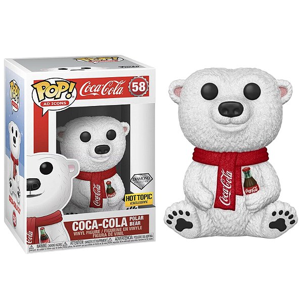 Funko Pop! Icons Coca Cola Polar Bear 58 Exclusivo Diamond