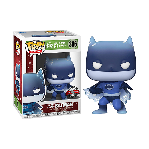 Funko Pop! DC Comics Batman Silent Knight Batman 366 Exclusivo