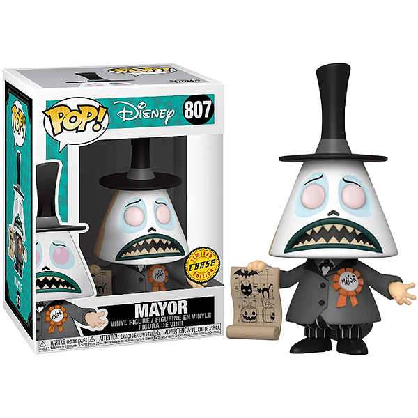 Funko Pop! Disney O Estranho Mundo de Jack Mayor 807 Exclusivo Chase