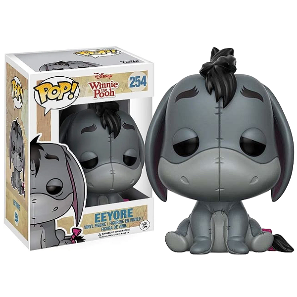 Funko Pop! Disney Ursinho Pooh Winnie The Pooh Eeyore 254