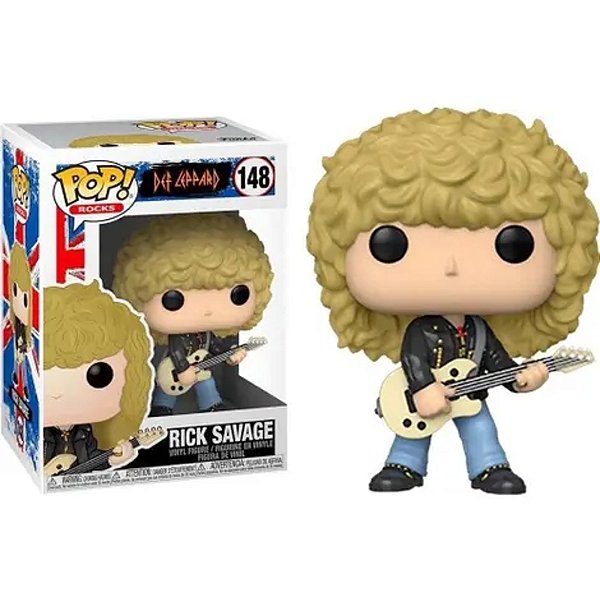 Funko Pop! Rocks Def Leppard Rick Savage 148