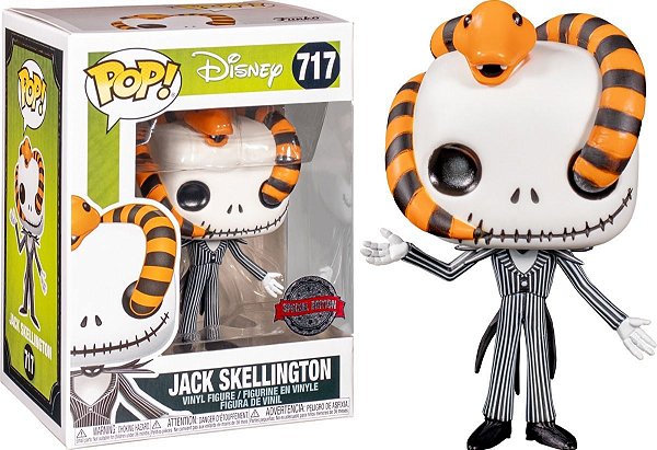 Funko Pop! Disney O Estranho Mundo de Jack Skellington 717 Exclusivo